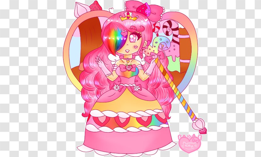Princess Zelda Pretty Cure The Dress - Candy Transparent PNG