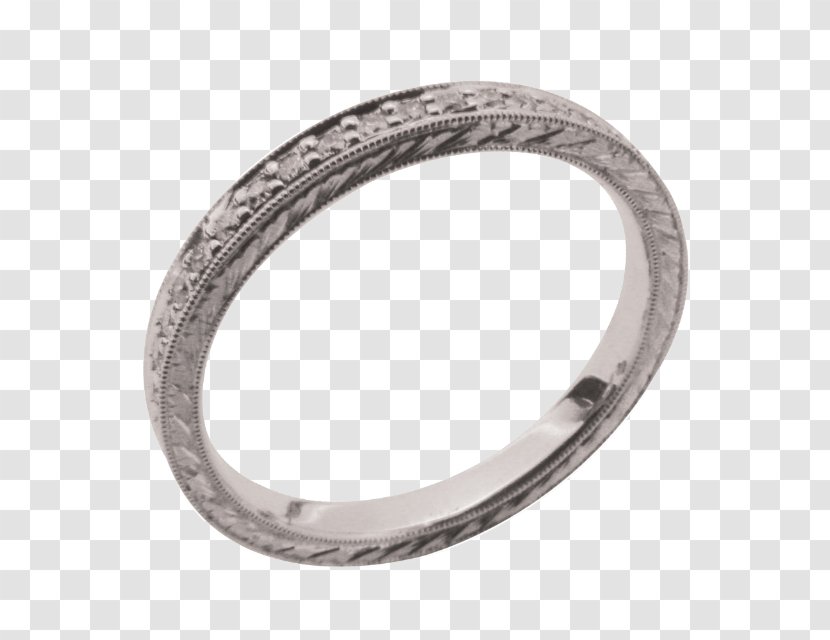 Jewellery Wedding Ring Silver Bangle - Diamond - Engraved Transparent PNG