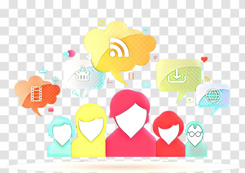 Social Media Icons Background - Art - Logo Transparent PNG