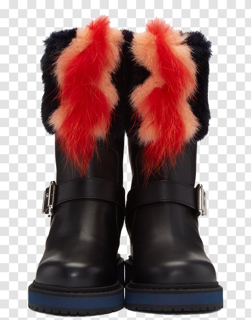 Snow Boot Shoe Fendi Handbag - Collar - Boots Child Transparent PNG