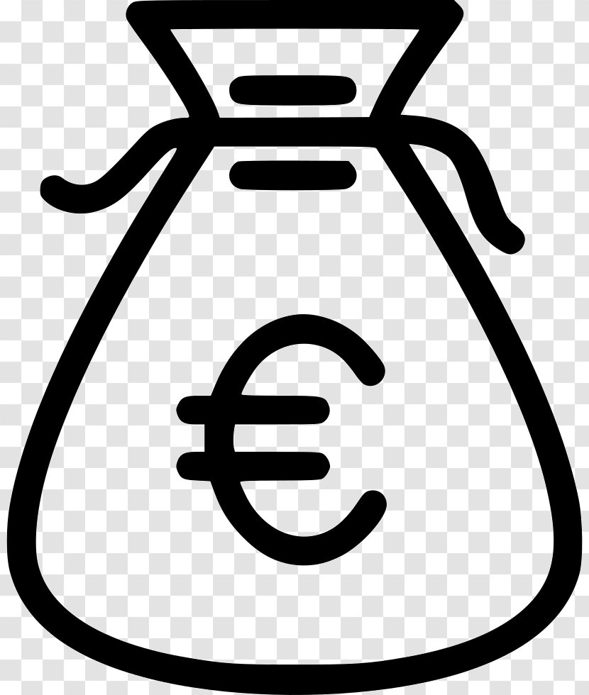 Money Bag Euro Bank Currency - Save Cash Transparent PNG