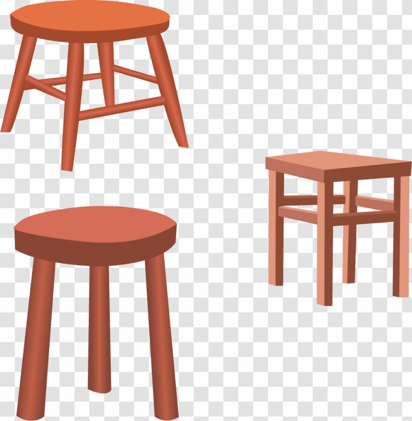 Table Chair Furniture Stool Euclidean Vector - Bar Transparent PNG