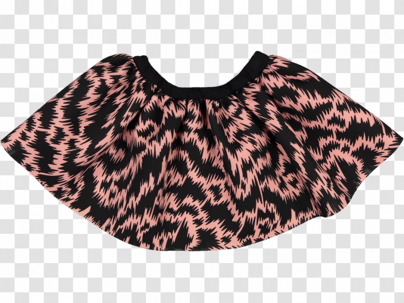Fur Neck Black M - Pink Skirt Transparent PNG