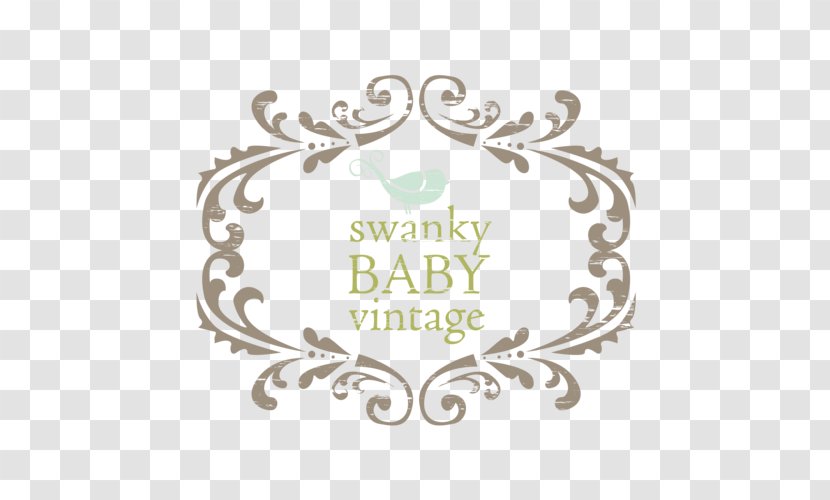 Logo Stencil Infant Brand Photography - Baby Vintage Transparent PNG