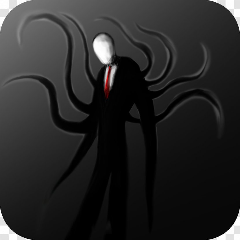 Slenderman Slender: The Eight Pages Call From Santa Claus Character App Store - Fictional - Slender Man Transparent PNG