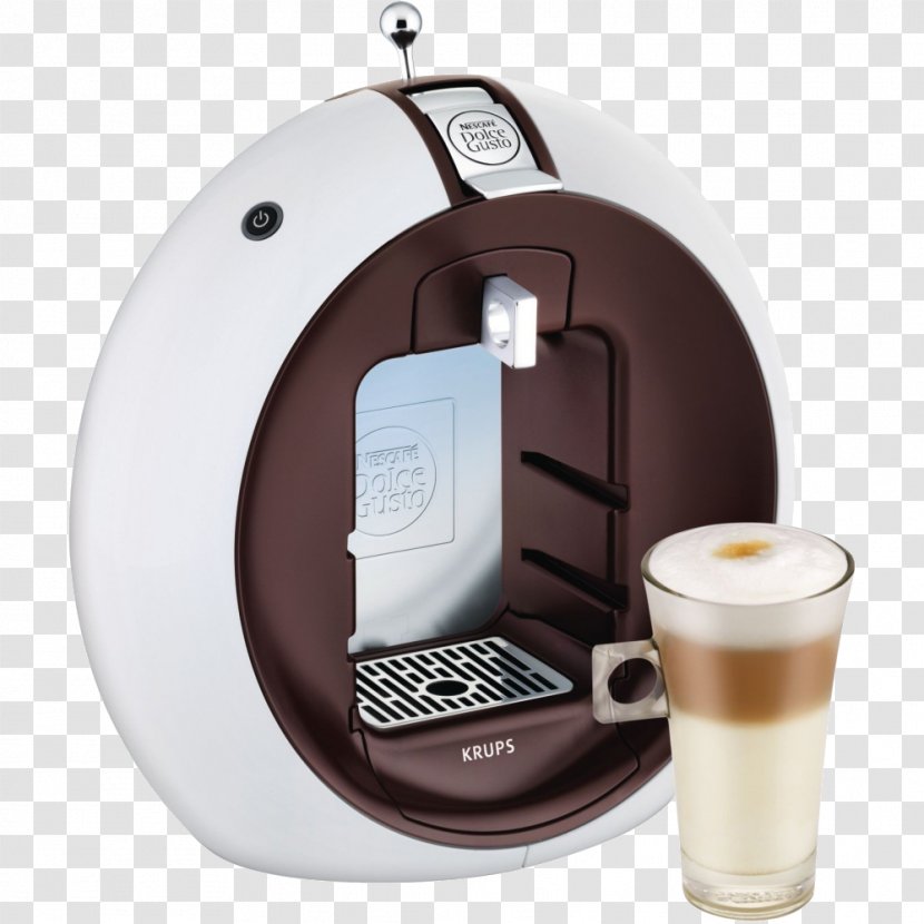 Dolce Gusto Coffee Espresso Latte Nescafé - Krups Transparent PNG