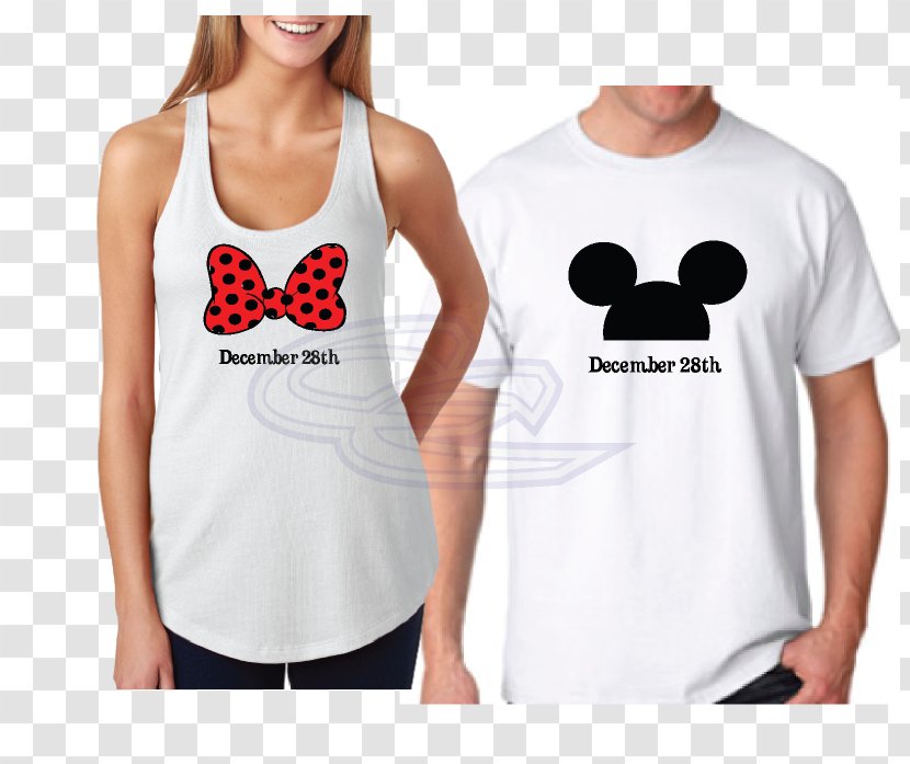 Minnie Mouse Mickey T-shirt Pluto Hoodie - Cartoon - His And Hers Transparent PNG