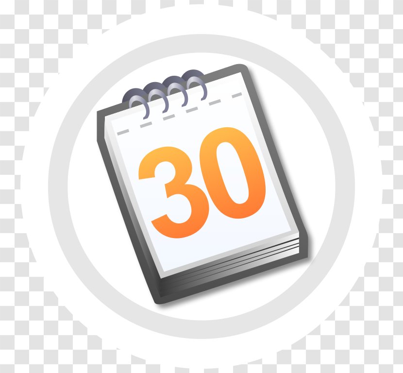Calendar Date Wikipedia Symbol - Computer Software - Number Thirty Transparent PNG