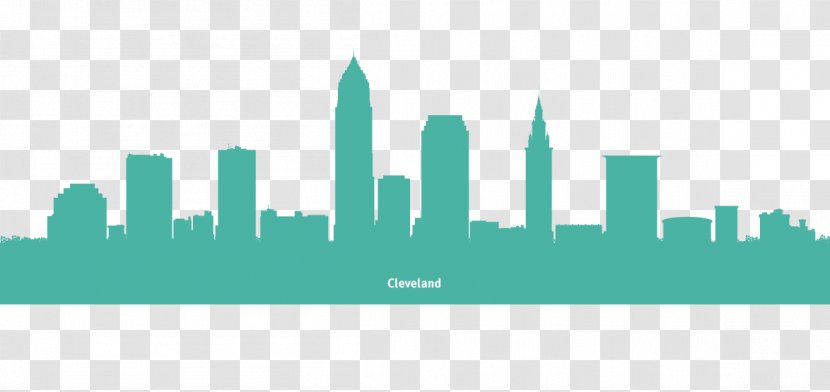 Cleveland Vector Graphics Silhouette Illustration Image - Skyline Transparent PNG