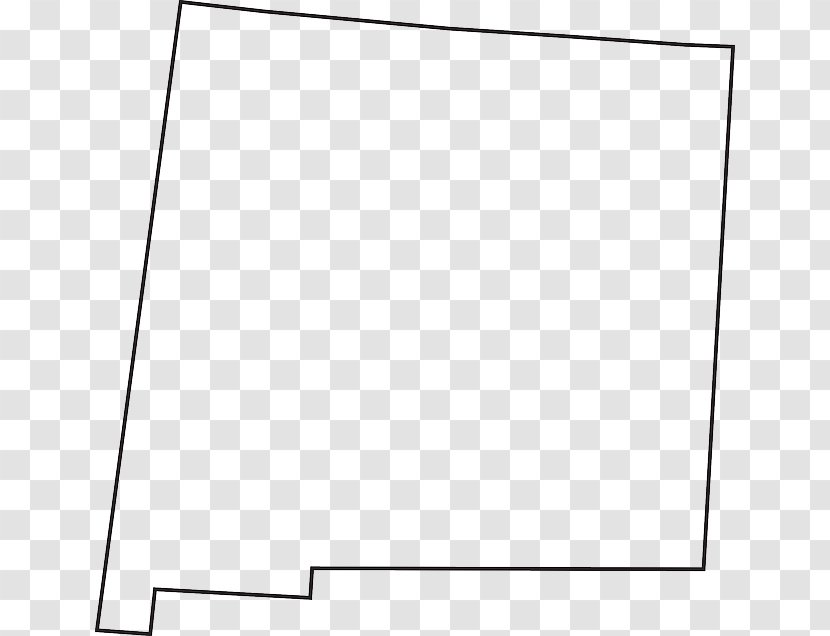 New Mexico Oklahoma Blank Map - Area - Evening Sunset Sky Transparent PNG