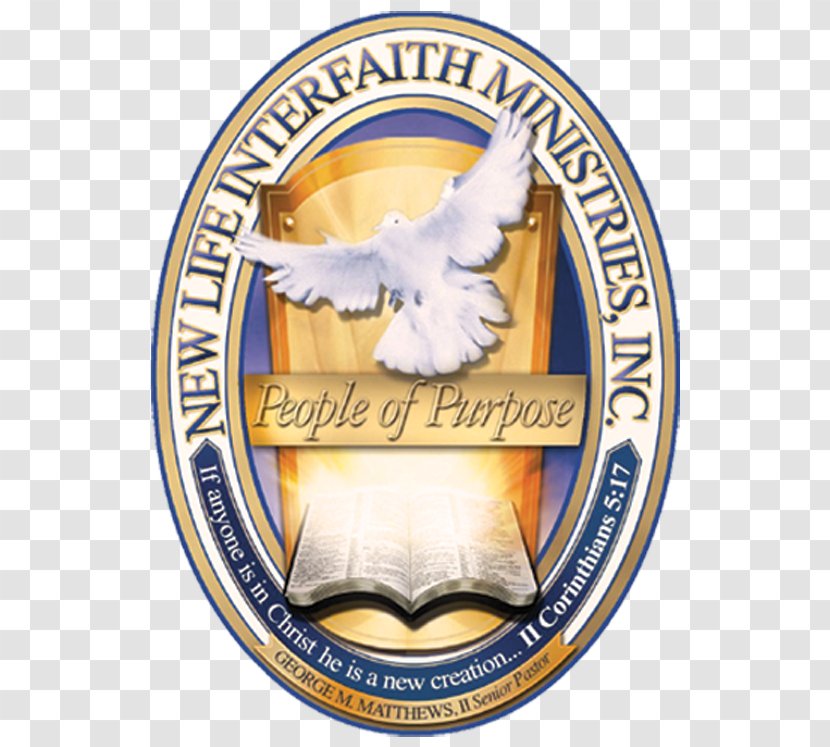 New Life Interfaith Ministries, Inc. Christian School Of Excellence Organization Facebook YouTube - Label - Emblem Transparent PNG