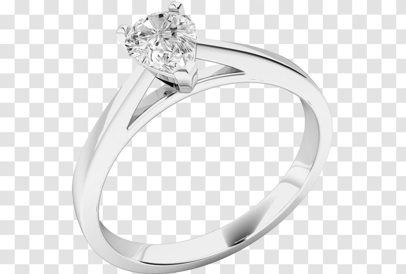 Wedding Ring Diamond Earring Brilliant - Ladies Rings Transparent PNG