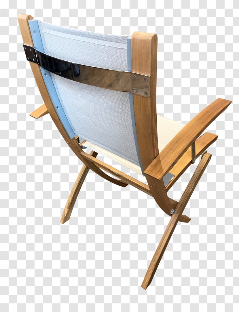 Folding Chair Wood Garden Furniture - Director Transparent PNG