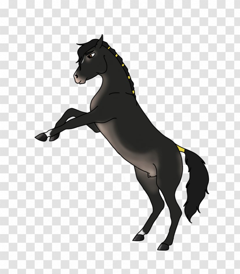 Mustang Stallion Foal Colt Pony - Horse Transparent PNG