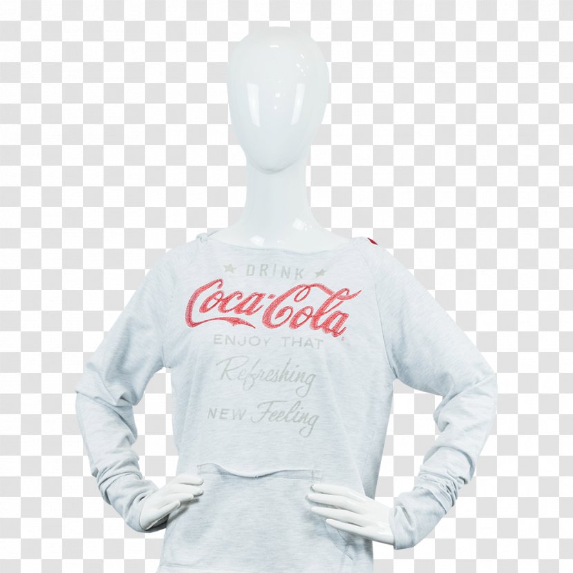 Coca-Cola Enterprises Product Sleeve Text Messaging - Cocacola - Red Off White Hoodie Transparent PNG