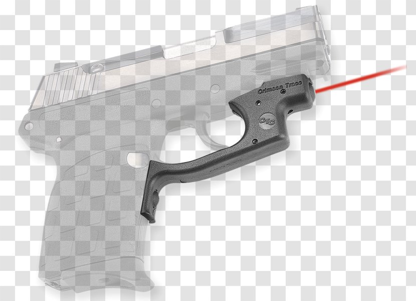 Trigger Firearm Kel-Tec PF-9 Crimson Trace - Viridian Green Laser Sights Transparent PNG