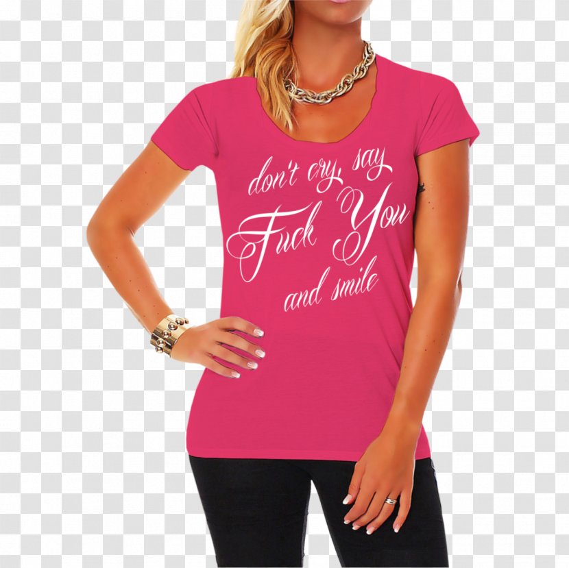 T-shirt Woman Neckline Clothing - Blouse Transparent PNG