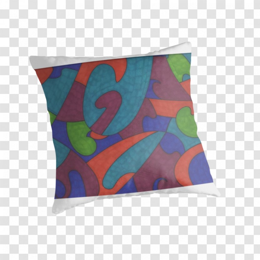 Throw Pillows Cushion Rectangle Turquoise - Pillow Transparent PNG