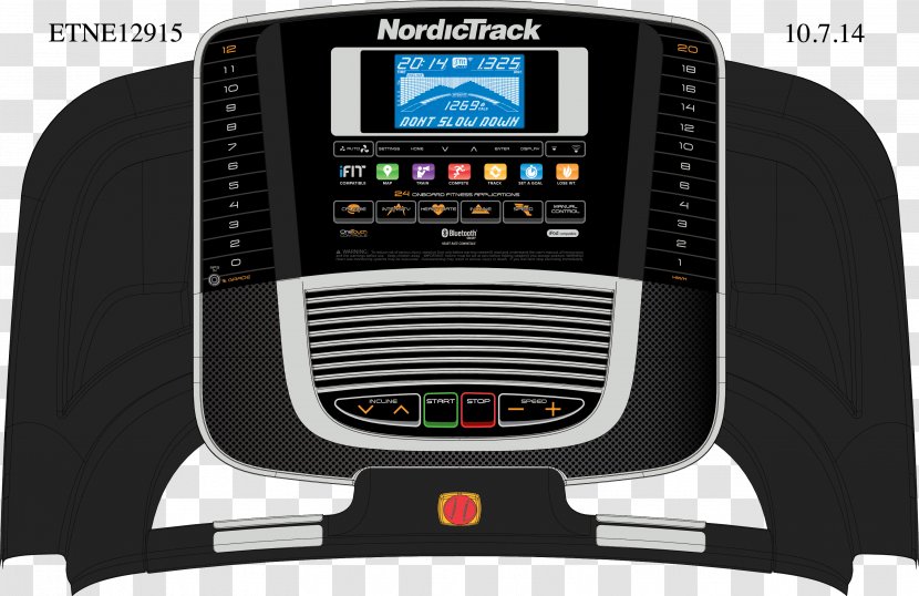 Treadmill NordicTrack T7.0 Commercial 1750 C 1650 - Nordictrack T70 Transparent PNG