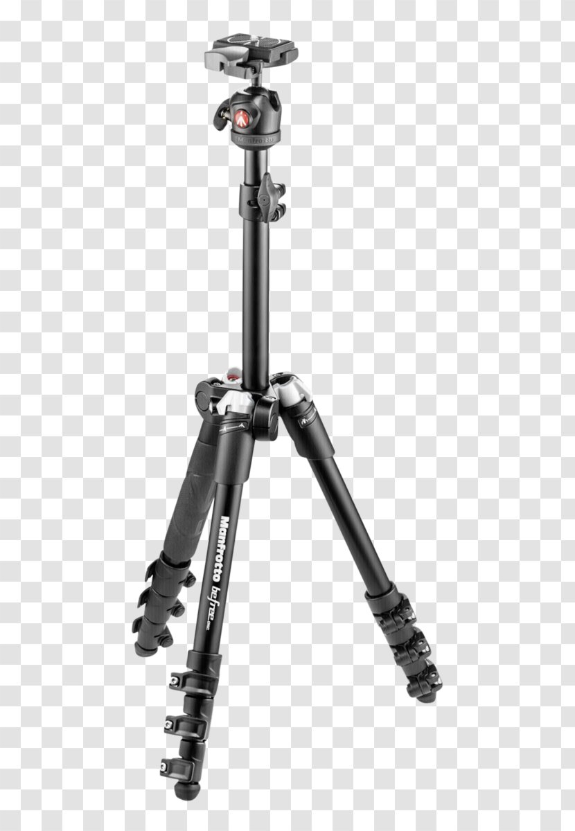 Manfrotto Compact Light Ball Head Tripod Photography - Carbon Fiber Reinforced Polymer - Backpack Transparent PNG