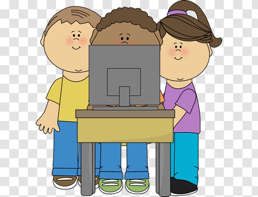 Computers In The Classroom Child Clip Art - Document - Computer Transparent PNG
