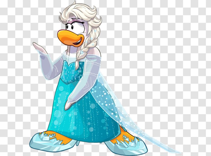 Elsa Club Penguin: Game Day! Penguin Island Olaf - Art Transparent PNG