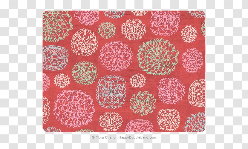 Place Mats Pink M RTV - Textile - Lace Patterns Transparent PNG