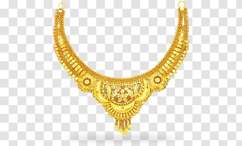 Jewellery Necklace Gold Chain Choker - Kundan Transparent PNG