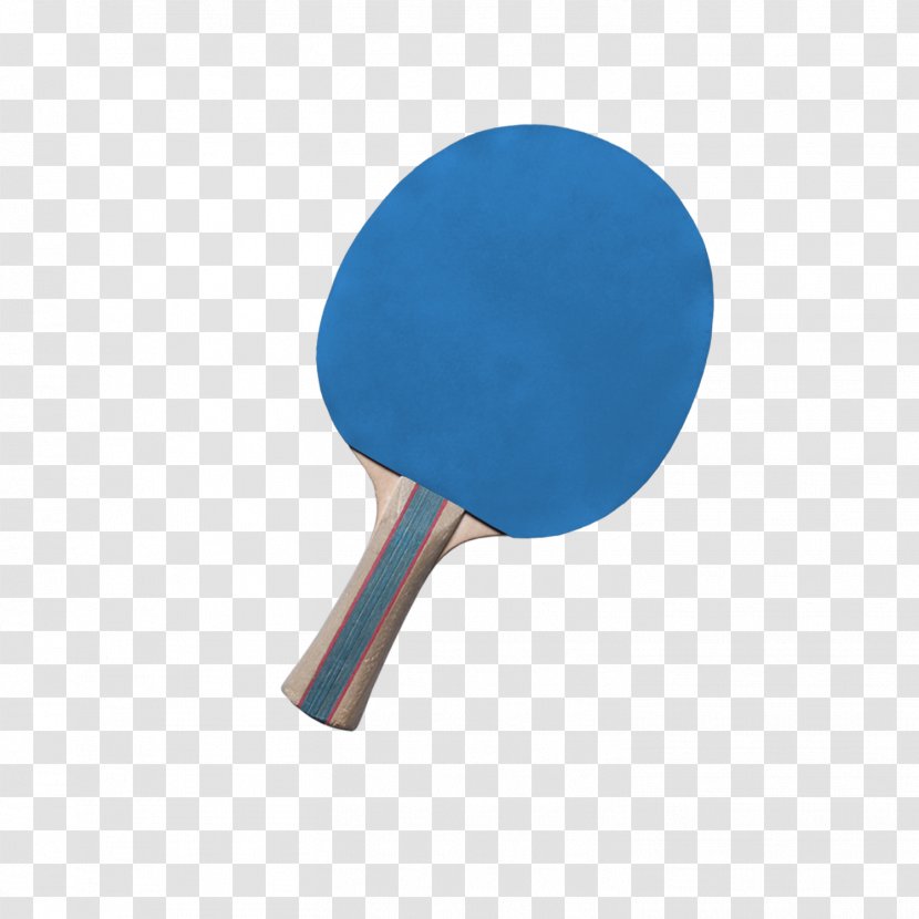 Table Tennis Racket Sport - Blue Bat Transparent PNG