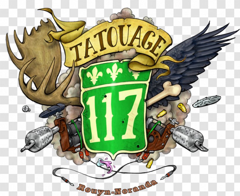 Tatouages 117 Tattoo Avenue Principale Telephone Noranda - Rouynnoranda Huskies Transparent PNG