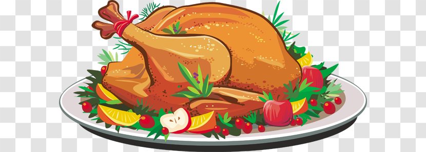 Turkey Roast Chicken Roasting Illustration - Thanksgiving - Images Transparent PNG