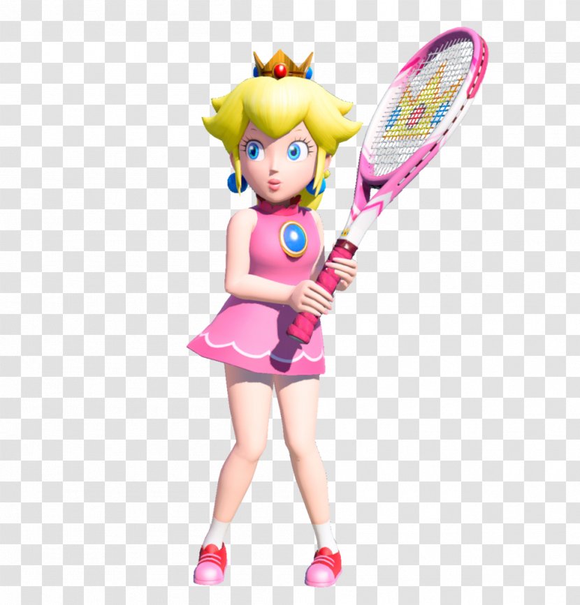 Mario Tennis Aces Tennis: Ultra Smash Princess Peach Luigi - Fictional Character Transparent PNG