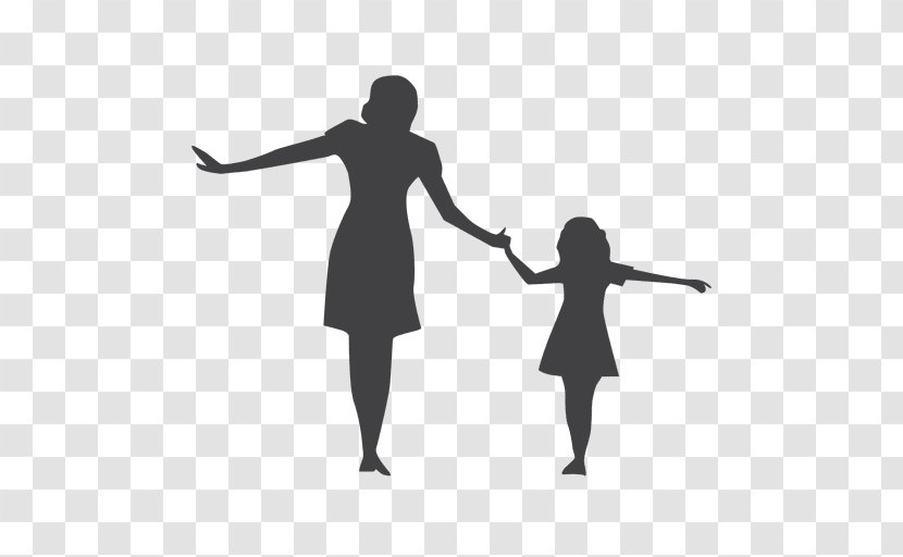 Silhouette Child Mother Woman Photography - Love - Mother's Day Transparent PNG