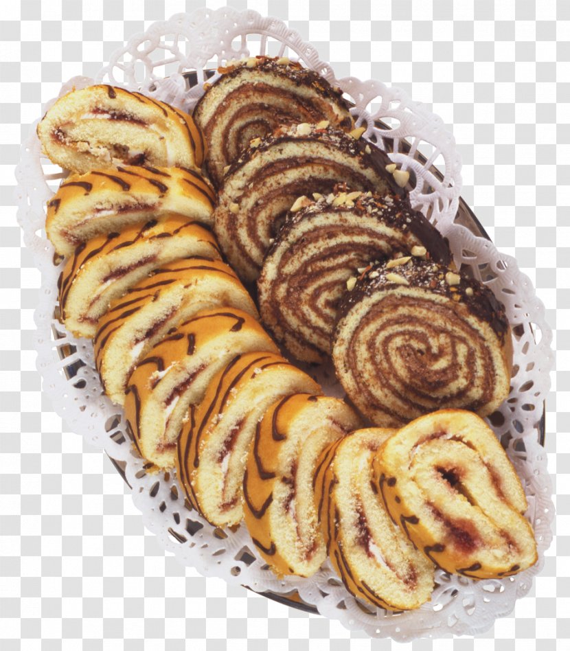 Cinnamon Roll Danish Pastry Sweet Swiss Croissant Transparent PNG