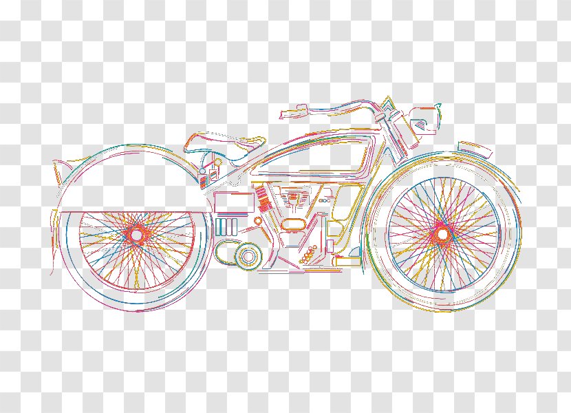 Bicycle Wheels Frames Transparent PNG