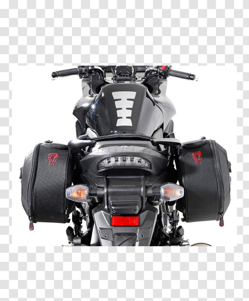Saddlebag Honda Motorcycle Accessories Exhaust System Fairing - Cbf Series Transparent PNG