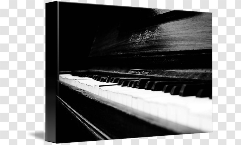 Digital Piano Electric Player Fortepiano - Silhouette Transparent PNG