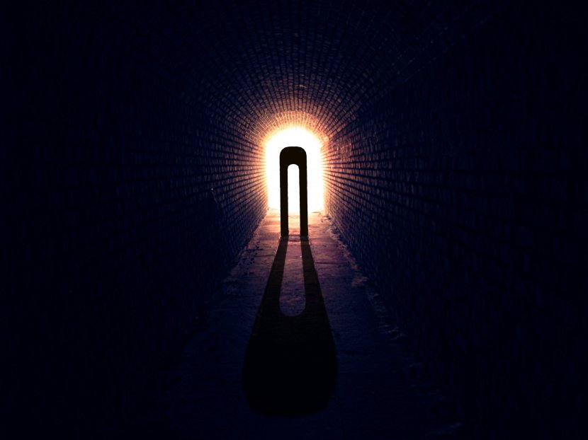Lighting Darkness Sky Desktop Wallpaper - Energy - Tunnel Transparent PNG