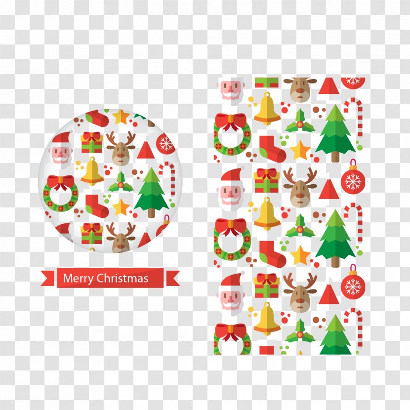 Christmas Greeting Card New Year's Day - Easter - Decorative Elements Transparent PNG