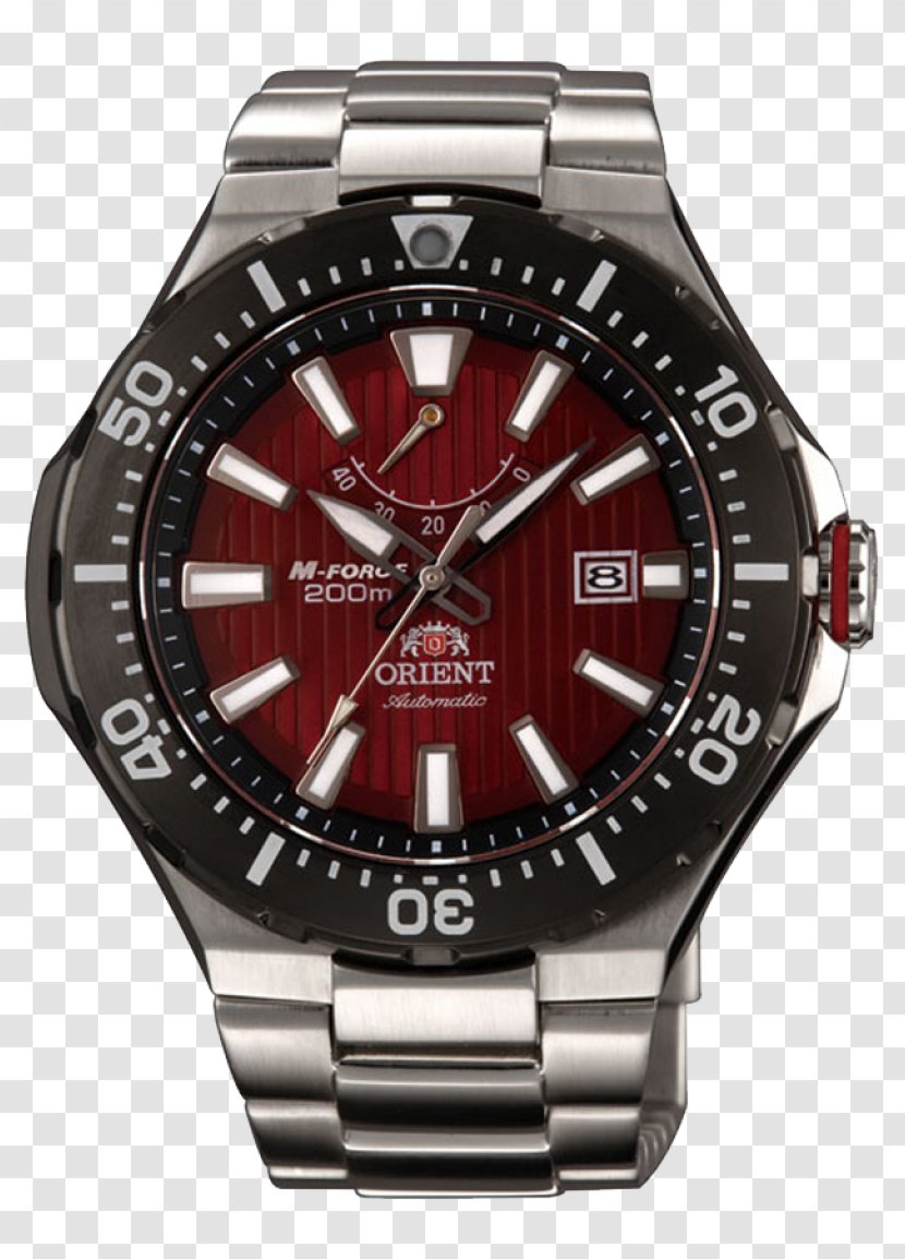 Orient Watch Diving Power Reserve Indicator Automatic - Metal Transparent PNG
