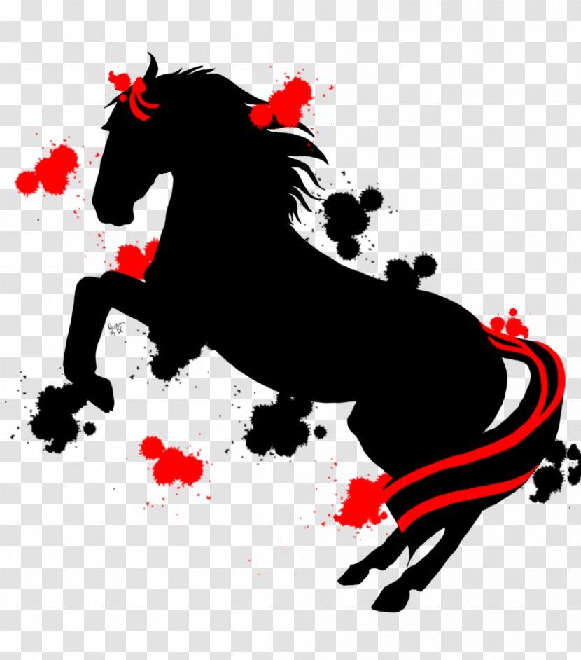 Mustang Stallion Pony Halter - Livestock - Ink Dragon Transparent PNG