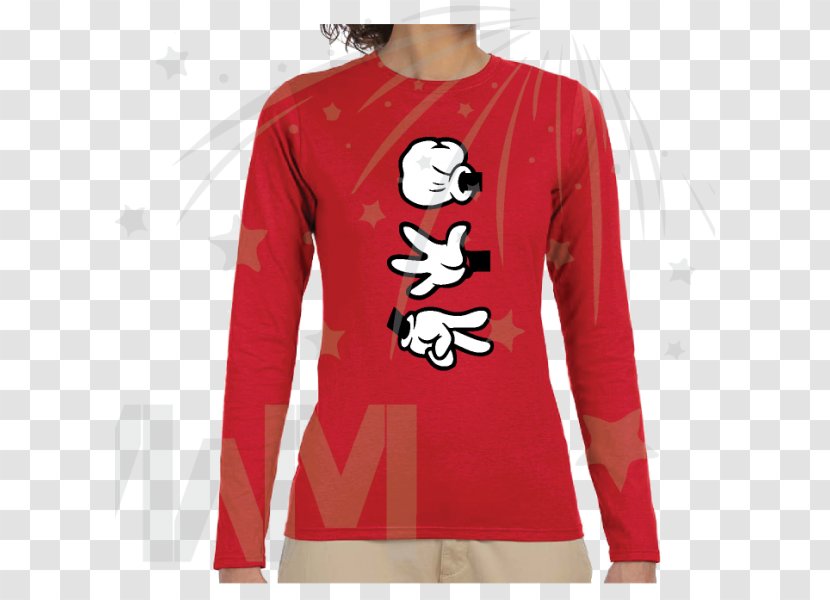 T-shirt Mickey Mouse Minnie Sleeve Transparent PNG