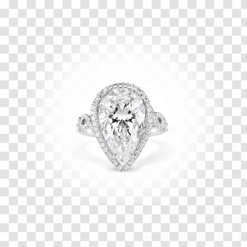Diamond Engagement Ring Gemstone - Jewellery - Platinum Transparent PNG