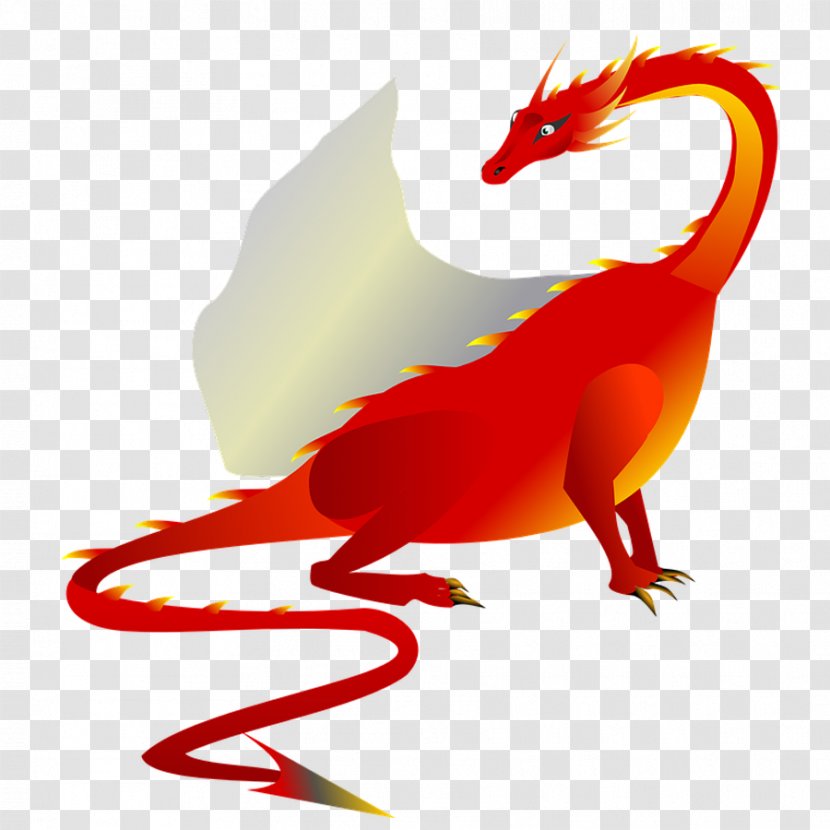 Chinese Dragon Clip Art - Fictional Character - Fire-breathing Cartoon Transparent PNG
