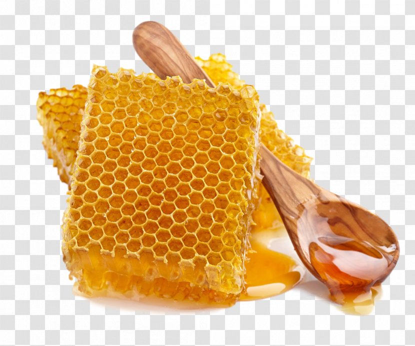 Food Yellow Honeycomb Cuisine Wafer - Ingredient - Dish Transparent PNG