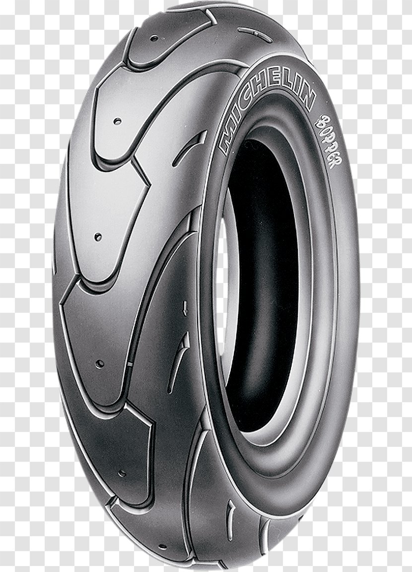 Scooter Motorcycle Tires Michelin - Tire Care Transparent PNG