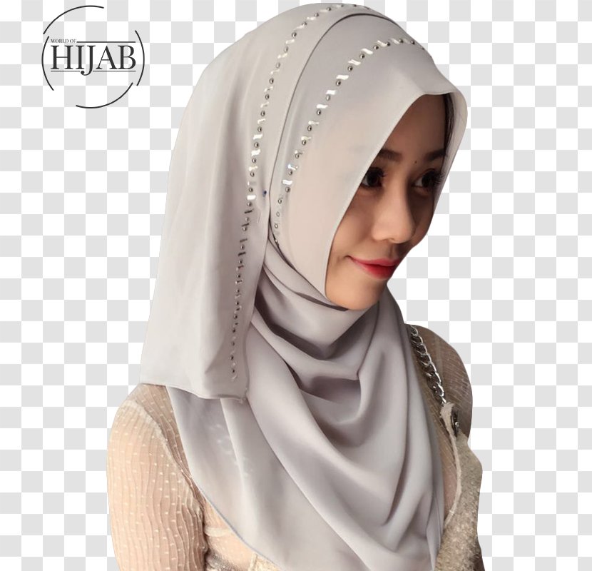 Headscarf Hijab Muslim Turban - Woman Transparent PNG