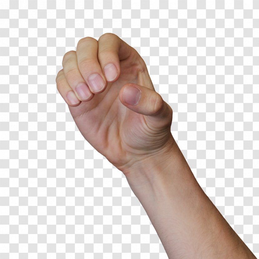 Nail Finger Thumb - Designer - Fingers Bent Transparent PNG