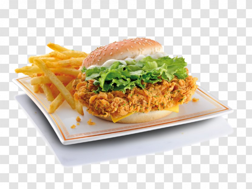 Korokke Fried Chicken KFC Hamburger - French Fries Transparent PNG