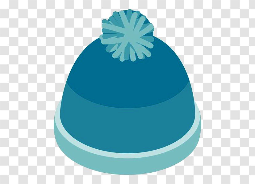 Blue Photography Illustration - Stock - Flat Sweater Hat Transparent PNG